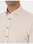 Erkek Bej Slim Fit Uzun Kollu Gömlek 50311562-VR011 7
