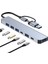 USB Hub 7in1 USB Type-C To USB A USB C USB 2.0 3.0 Çevirici Adaptör Çok Portlu Tak Çalıştır USB Çevirici - CZ58 1