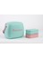 Cooler Bag Verde Agua - Rosa Pop 1