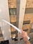 Tanjiro Beyaz Dekoratif Katlanabilir Oyuncak Katana Açılır Katlanır 3D Katana Kılıç 2