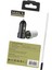 Mobilx Mc-02 2.4A Çift USB Portlu Metal Araç Şarj Cihazı | Type-C ve Lightning Kablo Uyumlu – Siyah 3