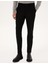 Erkek Siyah Slim Fit Kanvas Pantolon 50310903-VR046 2