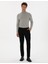 Erkek Lacivert Slim Fit Kanvas Pantolon 50310903-VR033 3