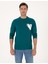 Erkek Zümrüt Regular Fit Sweatshirt 50317750-VR055 1