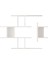 Shelf 25 Duvar Rafı Beyaz WL25-W 3