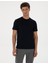 Erkek Lacivert Regular Fit Basic Tişört 50318130-VR033 1