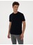 Erkek Lacivert Regular Fit Basic Tişört 50318130-VR033 3