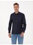 Erkek Lacivert Regular Fit Uzun Kollu Gömlek 50311487-VR033 1