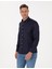 Erkek Lacivert Regular Fit Uzun Kollu Gömlek 50311487-VR033 3