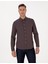 Erkek Koyu Kahverengi Regular Fit Uzun Kollu Gömlek 50311487-VR084 1