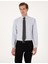 Erkek Açık Gri Regular Fit Uzun Kollu Basic Gömlek 50316742-VR001 1