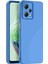 Newface Xiaomi Redmi Note 12 Pro 5g Kılıf Nano Içi Kadife Silikon - Mavi 5