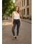 Kadın Gri Skinny Jean Pantolon 2