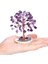 Ametist “yaşam Ağacı” Kristal Bonsai – Doğal Taş Dekor | El Yapımı Tel Ağaç Meditasyon & Ofis Masaüstü Süs 2