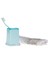 2 Adet Diş Fırçalık Buz Mavisi Akrilik 6X6X11CM Banyo Seti 8