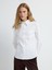 Dikiş Detaylı Gömlek Beyaz 13045807000 1