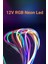 12V RGB Neon Led 5 Metre RGB Neon Şerit Led 16 Renkli Kumandalı Animasyonlu RGB Neon Led Şerit 4