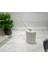 2 Adet Seramik Diş Fırçalık Oval Çizgili Model 9X6X11CM Banyo Seti 5