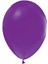 Balon 12" Baskisiz Lila P100 1