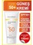 SPF 50 Güneş Kremi - Hassas Ciltler İçin Suya Dayanıklı, UVA/UVB Koruma Sağlayan Nemlendirici, 100 ml 3