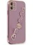 Newface iPhone 12 Kılıf Esila Silikon - Mor 1