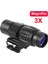 Magnifier 3x Yakınlaştırmalı Dürbün - 22MM Ray Uyumlu, Katlanır Yaylı Ayaklı 1