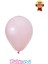 12’’ Baskı Balonu Makaron Pembe 100’LÜ 1