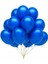 Balon Metalik Lacivert Renk 12 Li 1 Paket 2