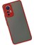 Newface Xiaomi Mi 12 Lite Kılıf Montreal Silikon Kapak - Kırmızı 4