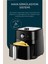 SCO-5055 Airfryer Fritöz 4.5 Lt Tek Hazne Çıkarılabilir Hazne Zamanlayıcı ve Isı Kontrolü 8