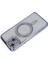Newface iPhone 14 Kılıf Joke Simli Magneticsafe Kılıf - Mavi 2