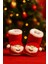Yılbaşı, Noel Baba Kaydırmaz Taban Çıngıraklı Kırmızı Bebek Panduf 5