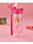 Çocuk Matara Suluk 500 ml Prenses Desenli Pipetli Polikarbon Bpa Free - Cat 1