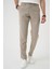 Comfort Beli Lastikli Rayon Karışımlı Bej Jogger Pantolon P 1194 4