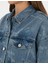Kadın Açık Mavi Oversize Jean Ceket 50308527-VR003 7