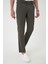 Comfort Fit Beli Lastikli Yan Cep Haki Jogger Pantolon P 1150 4