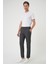 P 1165 Slim Fit Antrasit Klasik Pantolon 2