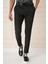 Slim Fit Yan Cep Esnek Pamuk Casuel Siyah Pantolon P 1147 2
