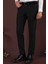 P 1136 Slim Fit Siyah Klasik Pantolon 2