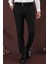 P 1136 Slim Fit Siyah Klasik Pantolon 4
