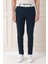 Comfort Fit Beli Lastikli Yan Cep Lacivert Jogger Pantolon P 1150 1