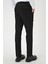 Comfort Fit Beli Tokalı Pileli Siyah Jogger Pantolon P 1170 5