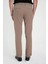 Comfort Fit Beli Lastikli Yan Cep Bej Jogger Pantolon P 1150 5