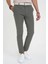 Slim Fit Yan Cepli Esnek Düz Haki Pamuk Pantolon P 1197 3
