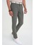 Slim Fit Yan Cepli Esnek Düz Haki Pamuk Pantolon P 1197 4