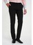 Comfort Fit Beli Lastikli Yandan Tokalı Esnek Siyah Jogger Pantolon P 1178 2