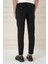 P 1162 Slim Fit Siyah Klasik Pantolon 4