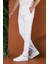 P 1116 Slim Fit Beyaz Spor Pantolon 4