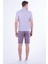 029 Slim Fit Lila Bermuda 2