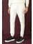 P 1140 Slim Fit Ekru Spor Pantolon 3